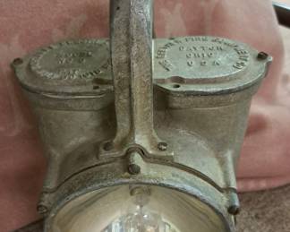 "Grether Fire Equipment Co. Dayton Ohio, USA Model No. 8" lantern