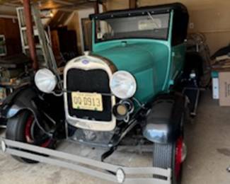 HIGHEST & BEST OFFER NO LATER THAN 8/10 @ 4:00 PM

1928 Ford Model A Roadster 

Odometer: 41238 

Comprehensive restoration in 2013 by Hullco Layton Garage 