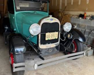 HIGHEST & BEST OFFER NO LATER THAN 8/10 @ 4:00 PM

1928 Ford Model A Roadster 

Odometer: 41238 

Comprehensive restoration in 2013 by Hullco Layton Garage 