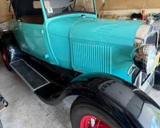 HIGHEST & BEST OFFER NO LATER THAN 8/10 @ 4:00 PM

1928 Ford Model A Roadster 

Odometer: 41238 

Comprehensive restoration in 2013 by Hullco Layton Garage 