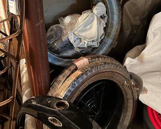 Original parts being sold with Ford Roadster.