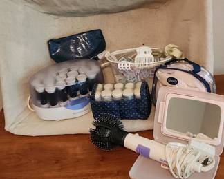 Hot Curlers with Foam Curlers