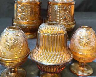 Indiana Glass Fairy Lamps