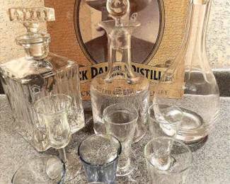 Jack Daniels Tin with Barware