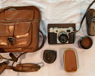 Yashika Canera with Bag and Accessories