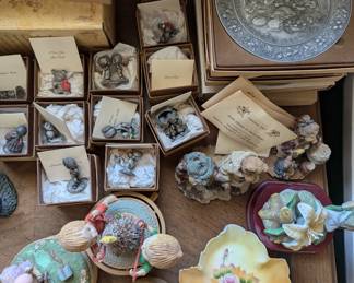 Pewter Figurines / Plates