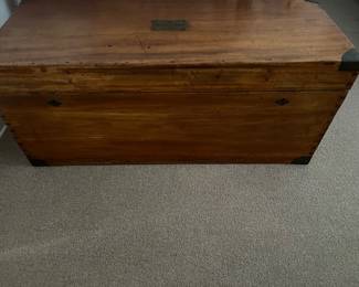 Antique Chinese Champhor wood chest