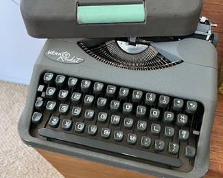Vintage Hermes Rocket Typewriter