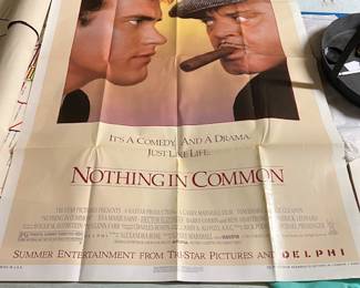 Vintage Movie Poster..'Nothing Common' (Tom Hanks & Jackie Gleason)