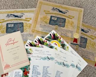 Domain of  Phoebus Apollo/Pan American Airlines...list of passengers on the Queen Elizabeth & United Airlines Hawaiian Mainliner