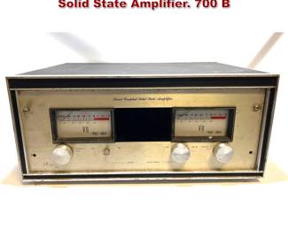 Lot 1667 Phase Linear 700 B Direct Coupled Solid State Amplifier. 700 B