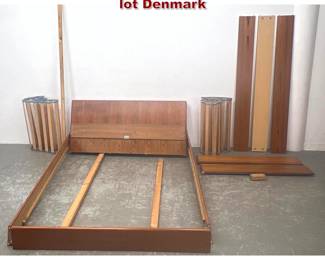Lot 1274 Teak Danish Bed. Parts lot Denmark 