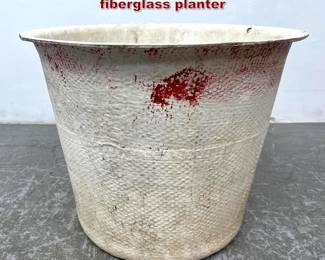 Lot 1508 Vintage midcentury, modern fiberglass planter