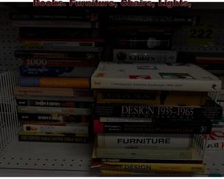 Lot 1787 30 Mid Century Modern Design Books. Furniture, Chairs, Lights, 
