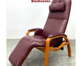 Lot 1358 Zero Gravity Recliner By Backsaver. 