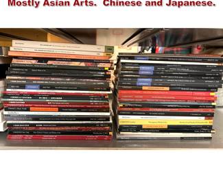 Lot 1778 100 art books and catalogs. Mostly Asian Arts. Chinese and Japanese. 