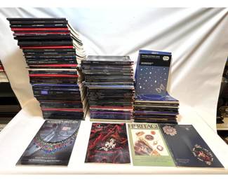 Lot 1782 100 auction catalogs. 