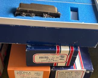 Sandy river brass trains