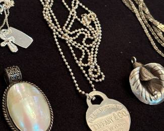 Tiffany necklace, pendants, jewelry