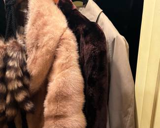 Fur and mink coats