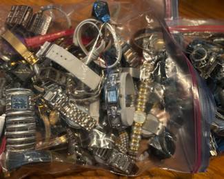 BANKERS BOXES OF COSTUME JEWELRY 