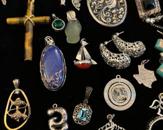 Mexican silver, jewelry 