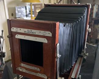 8x10 Deardorf large format camera