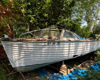 1956 Chris Craft boat