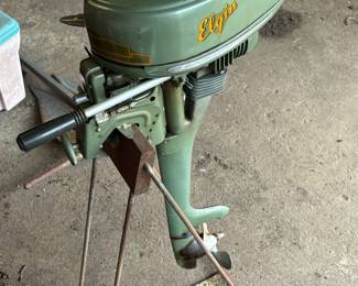 Antique Elgin boat motor