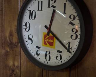 Vintage Kodak clock