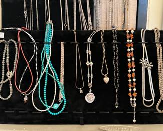 Necklaces, jewelry
