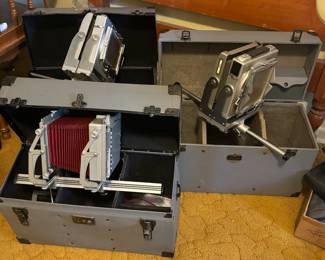 Graflex monorail cameras