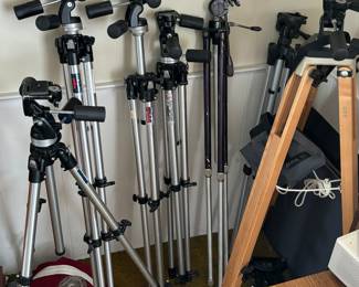 Bogen, zone, kodak tripods