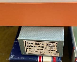 Sandy river brass train