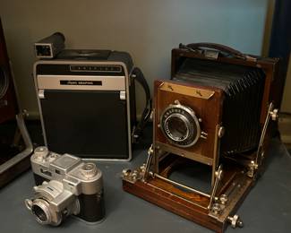 Graflex, Kodak, Graphex antique cameras
