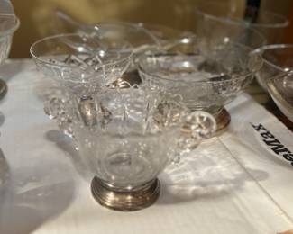 Sterling silver sugar dish