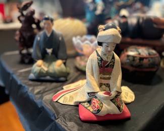 Vintage Chinese figures