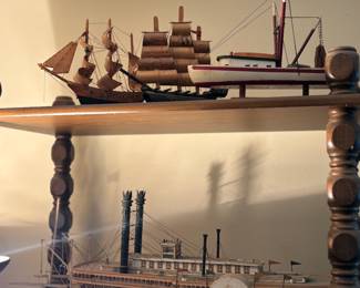 Vintage ship models