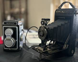 Kodak, Icoflex vintage cameras 