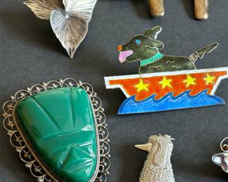 Vintage Aztec Myan pin