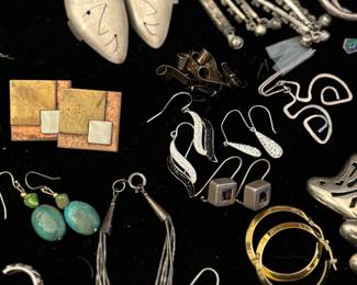 Sterling jewelry, earrings