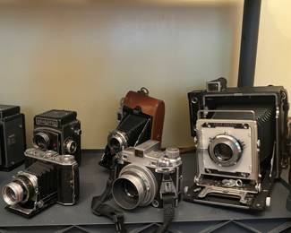 Kodak, speed graphic cameras 