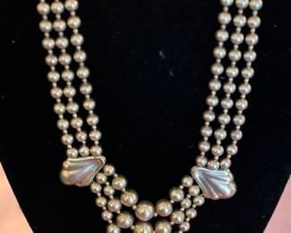 Stunning vintage sterling necklace