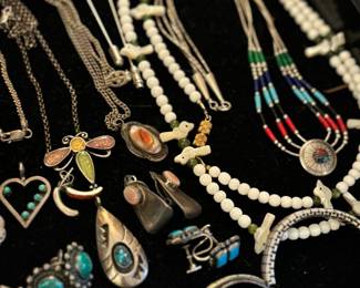 Mexican silver, sterling jewelry 