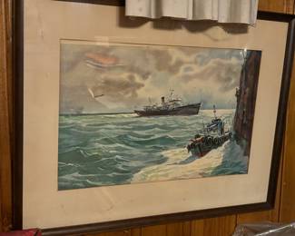 Vintage ships picture 