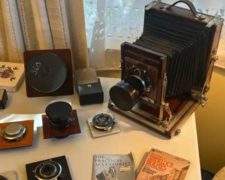 Deardorff 5x7 camera, lenses 