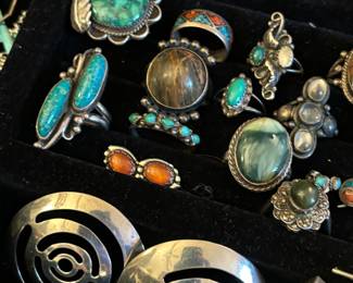 Stunning Sterling / Mexican silver jewelry