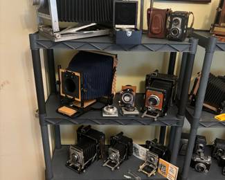 Antique cameras 
