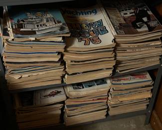 Vintage boating magazines 