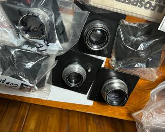 Beseler lenses, go with enlarger 